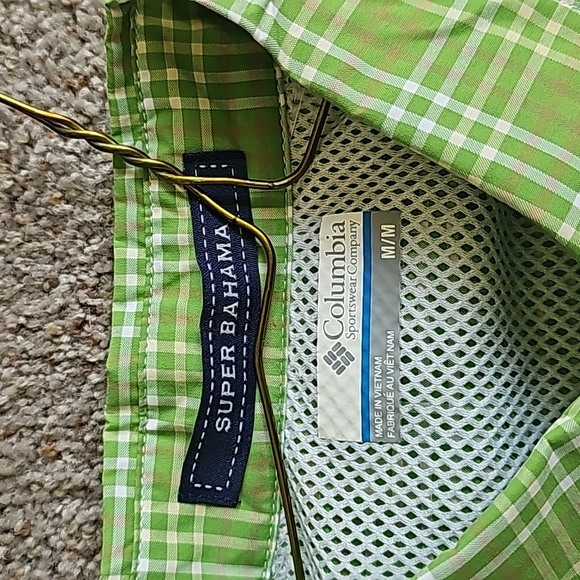 Columbia super bahama Medium green performance fishing gear - Picture 3 of 5